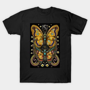Colourful Bohemian Butterflies T-Shirt